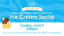 2024 25th Anniversary FOL Ice Cream Social