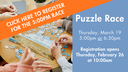 5:00pm start time for March 19 Puzzle Race