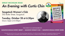 An Evening with Curtis Chin October 28 at the Saugatuck Woman's Club