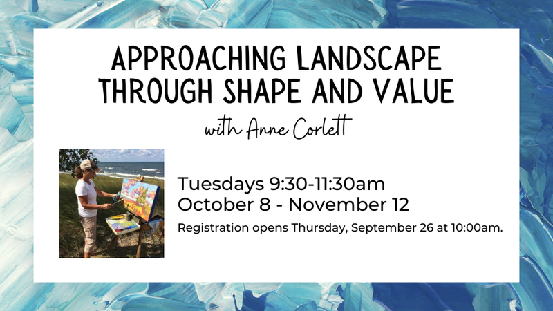 Approaching Landscape Through Shape and Value