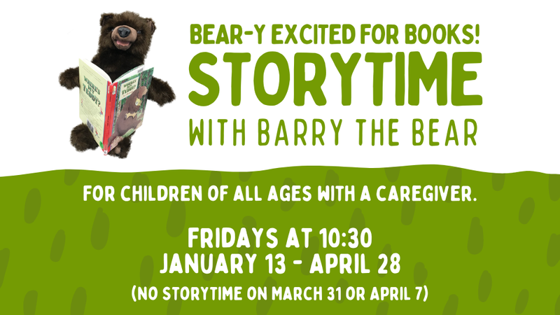 Bear-y Excited for Books! Storytime