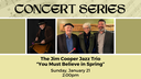 Concert Series: The Jim Cooper Jazz Trio