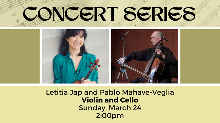 Concert Series: Violin and Cello