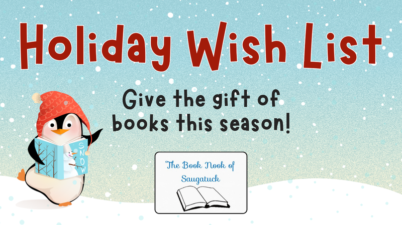 Give the gift of books this season! 2024 Wish List with The Book Nook of Saugatuck.png