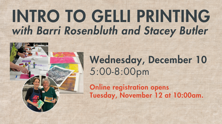 Intro to Gelli Printing December 2025