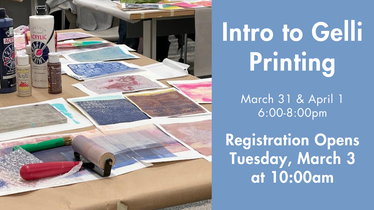 Intro to Gelli Printing Spring 2026