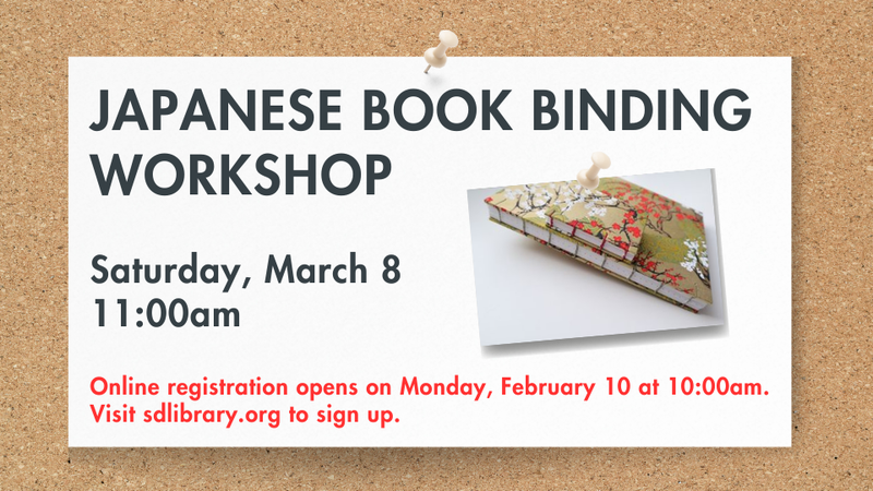 Japanese Book Binding Workshop