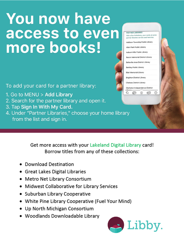 Libby: You now have access to even more books!