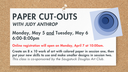 Paper Cut-Outs with Judy Anthrop 2025