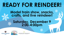 Ready for Reindeer! Family Event December 9, 2023