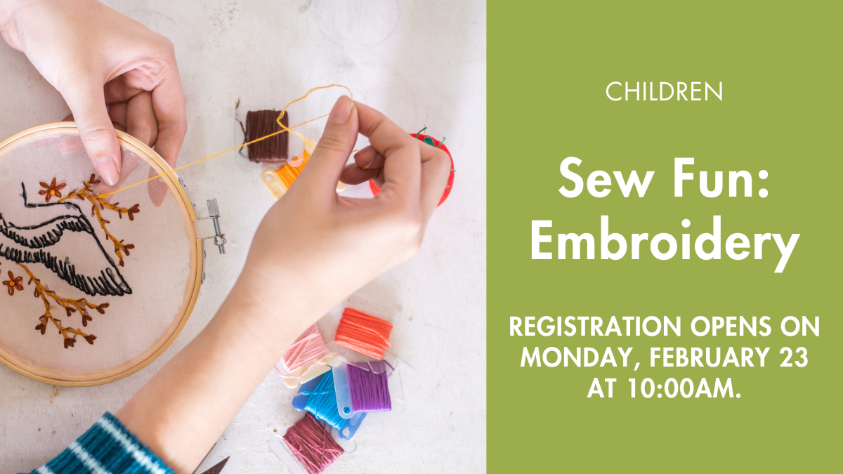 Sew Fun: Embroidery for Kids