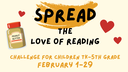 Spread the Love of Reading Challenge for Children