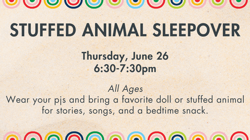 Stuffed Animal Sleepover 2025