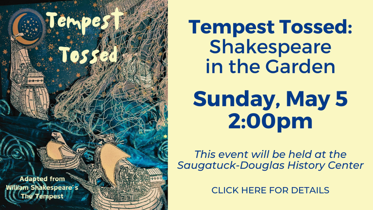 Tempest Tossed: Shakespeare in the Garden at the SD History Center