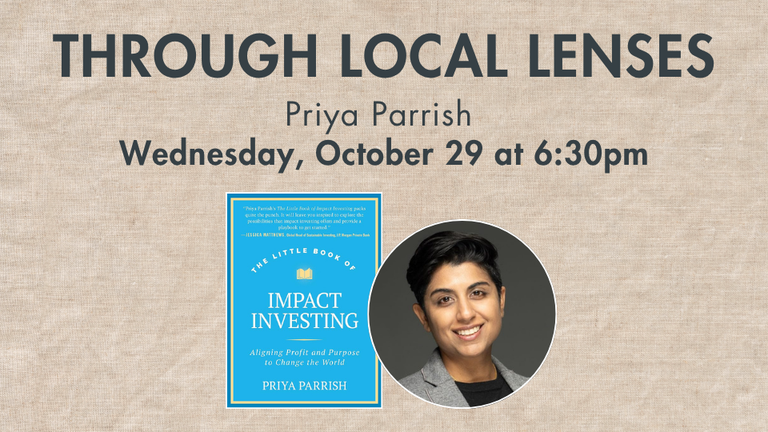 Through Local Lenses: Priya Parrish 